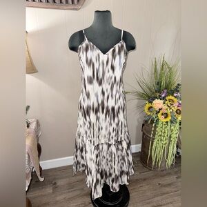 DKNY • V Neck Cotton Maxi Day Dress